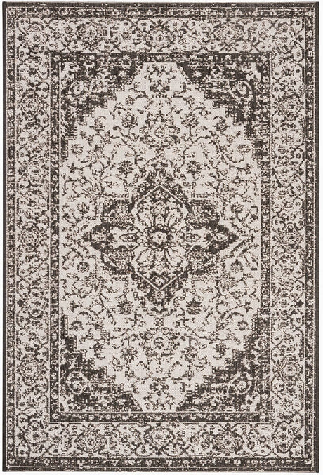 Safavieh Linden Lnd137A Light Grey / Charcoal Rugs - Safavieh - lnd137a - 4