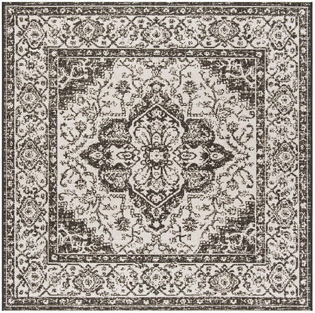 Safavieh Linden Lnd137A Light Grey / Charcoal Rugs - Safavieh - lnd137a - 6sq