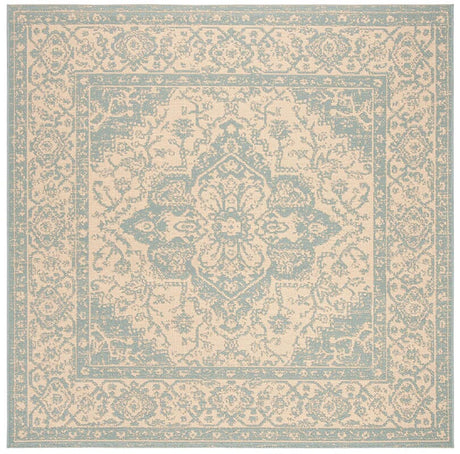 Safavieh Linden Lnd137L Cream / Aqua Rugs - Safavieh - lnd137l - 6sq