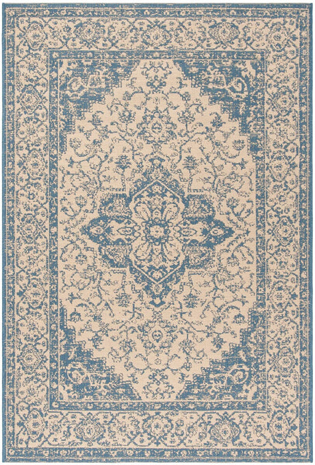 Safavieh Linden Lnd137N Cream / Blue Rugs - Safavieh - lnd137n - 4