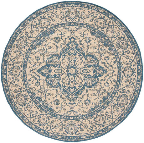Safavieh Linden Lnd137N Cream / Blue Rugs - Safavieh - lnd137n - 6r