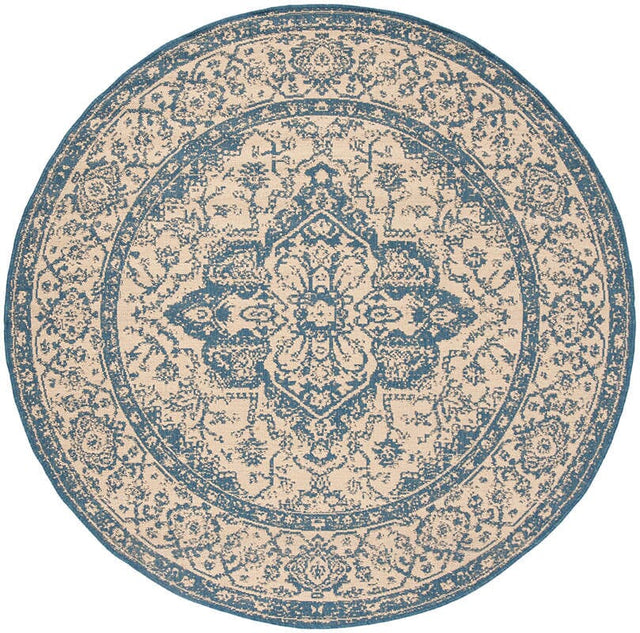 Safavieh Linden Lnd137N Cream / Blue Rugs - Safavieh - lnd137n - 6r