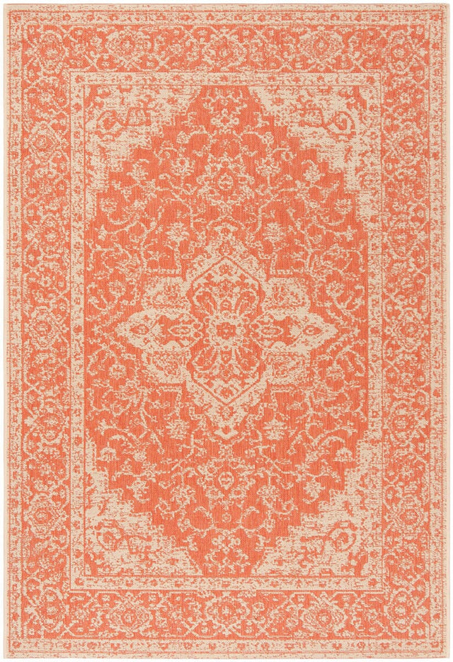Safavieh Linden Lnd137P Rust / Creme Rugs - Safavieh - lnd137p - 4
