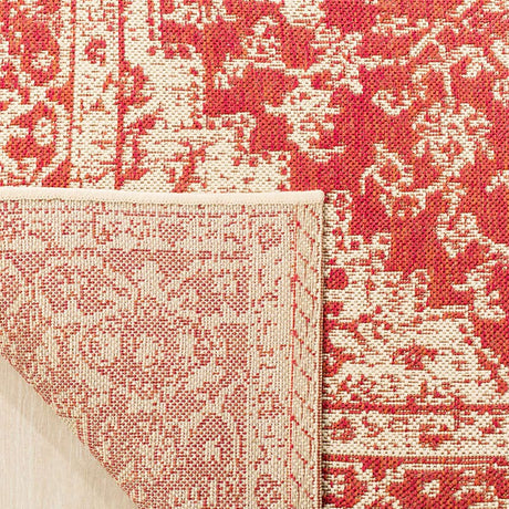 Safavieh Linden Lnd137Q Red / Creme Rugs - Safavieh - lnd137q - 4
