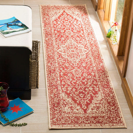 Safavieh Linden Lnd137Q Red / Creme Rugs - Safavieh - lnd137q - 6sq