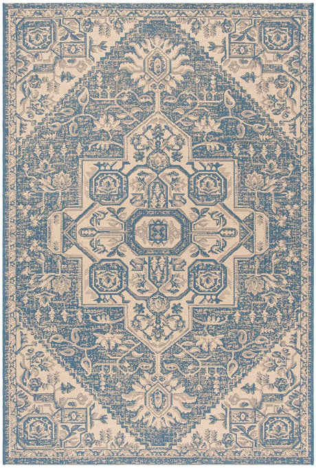 Safavieh Linden Lnd138N Cream / Blue Rugs - Safavieh - lnd138n - 4
