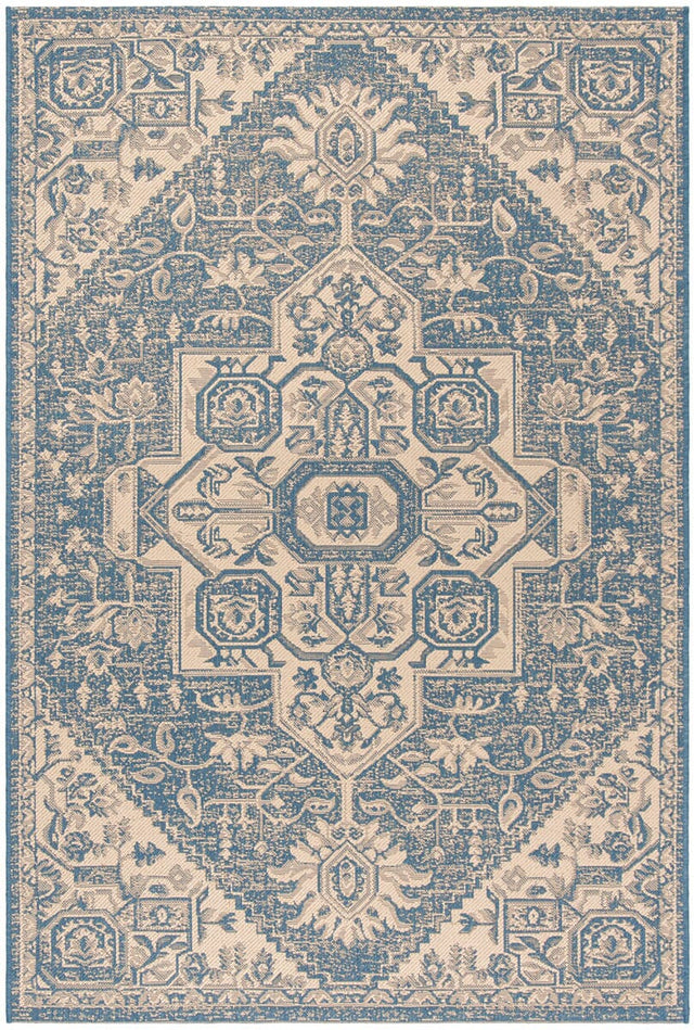 Safavieh Linden Lnd138N Cream / Blue Rugs - Safavieh - lnd138n - 4