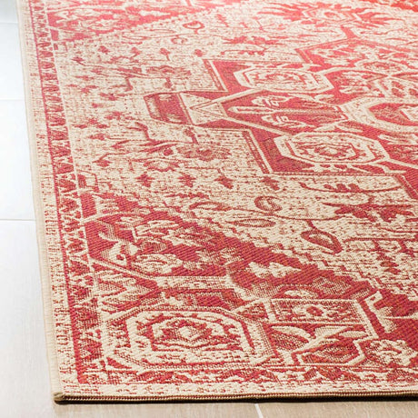 Safavieh Linden Lnd138Q Red / Creme Rugs - Safavieh - lnd138q - 4