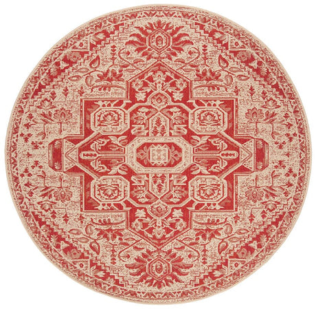 Safavieh Linden Lnd138Q Red / Creme Rugs - Safavieh - lnd138q - 6r