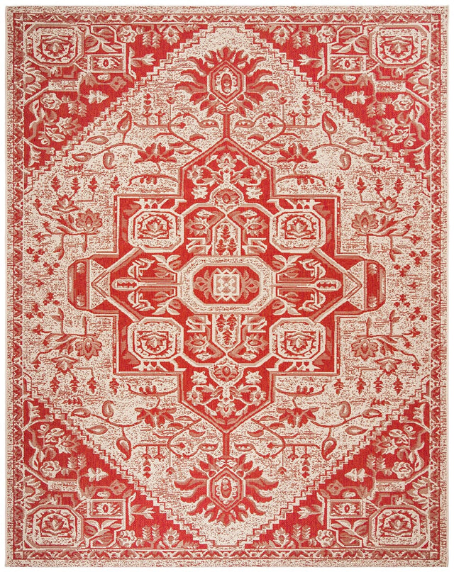 Safavieh Linden Lnd138Q Red / Creme Rugs - Safavieh - lnd138q - 6r