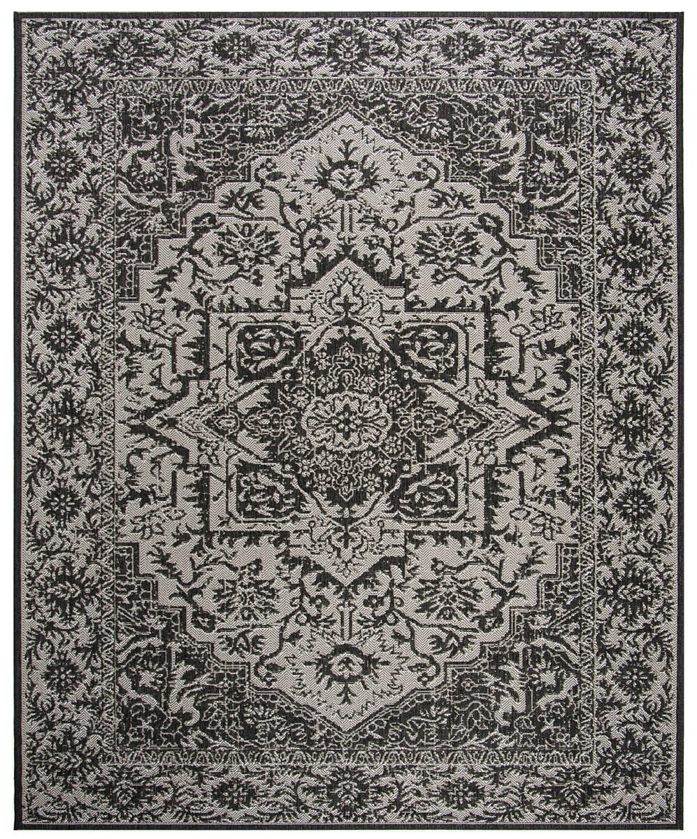 Safavieh Linden Lnd139A Light Grey / Charcoal Rugs - Safavieh - lnd139a - 3