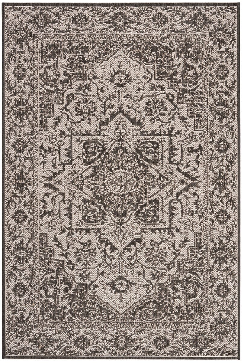 Safavieh Linden Lnd139A Light Grey / Charcoal Rugs - Safavieh - lnd139a - 3
