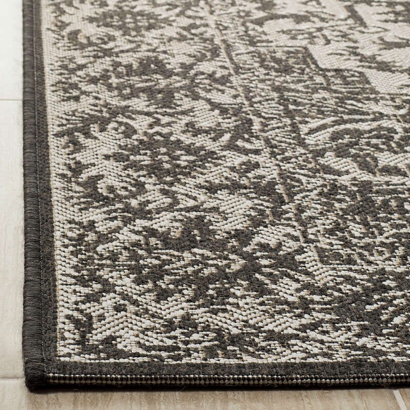 Safavieh Linden Lnd139A Light Grey / Charcoal Rugs - Safavieh - lnd139a - 3