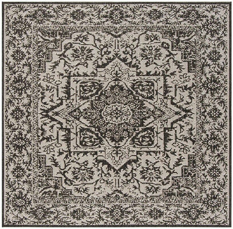 Safavieh Linden Lnd139A Light Grey / Charcoal Rugs - Safavieh - lnd139a - 6sq
