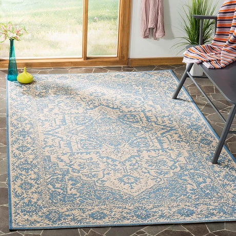 Safavieh Linden Lnd139N Cream / Blue Rugs - Safavieh - lnd139n - 4