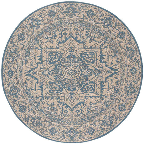 Safavieh Linden Lnd139N Cream / Blue Rugs - Safavieh - lnd139n - 6r