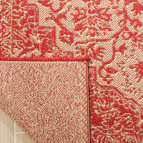 Safavieh Linden Lnd139Q Red / Creme Rugs - Safavieh - lnd139q - 4