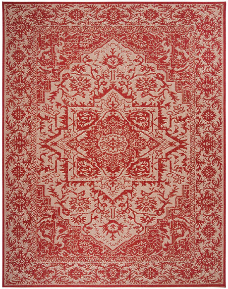 Safavieh Linden Lnd139Q Red / Creme Rugs - Safavieh - lnd139q - 6r