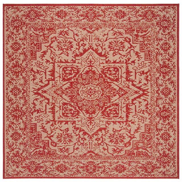 Safavieh Linden Lnd139Q Red / Creme Rugs - Safavieh - lnd139q - 6sq