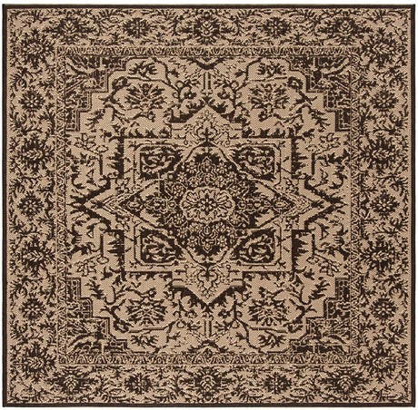 Safavieh Linden Lnd139U Creme / Brown Rugs - Safavieh - lnd139u - 6sq