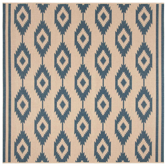 Safavieh Linden Lnd171M Blue / Creme Rugs - Safavieh - lnd171m - 6sq