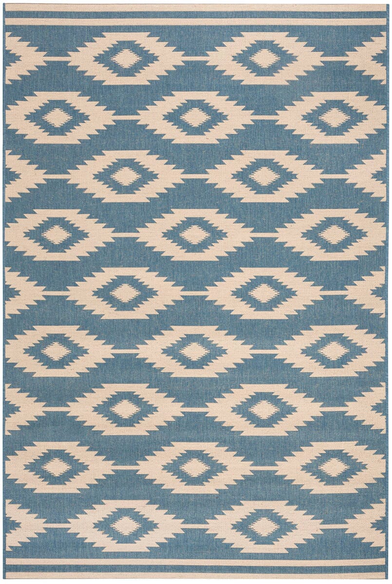 Safavieh Linden Lnd171N Cream / Blue Rugs - Safavieh - lnd171n - 4