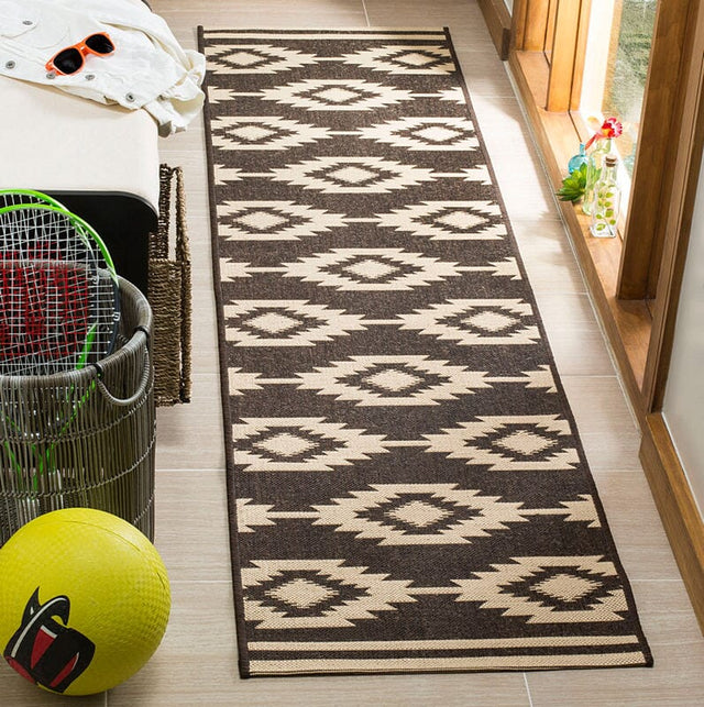 Safavieh Linden Lnd171U Creme / Brown Rugs - Safavieh - lnd171u - 6sq