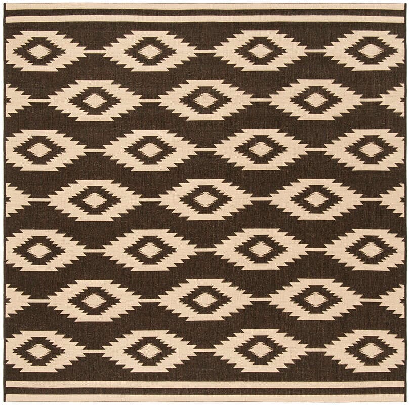 Safavieh Linden Lnd171U Creme / Brown Rugs - Safavieh - lnd171u - 6sq