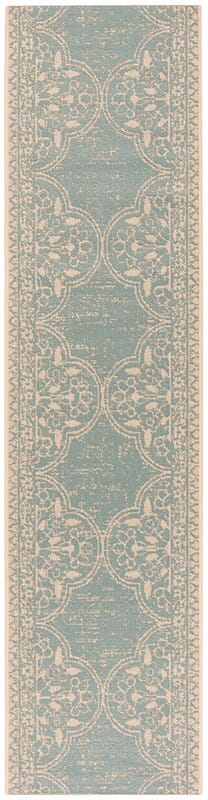 Safavieh Linden Lnd174L Cream / Aqua Rugs - Safavieh - lnd174l - 28