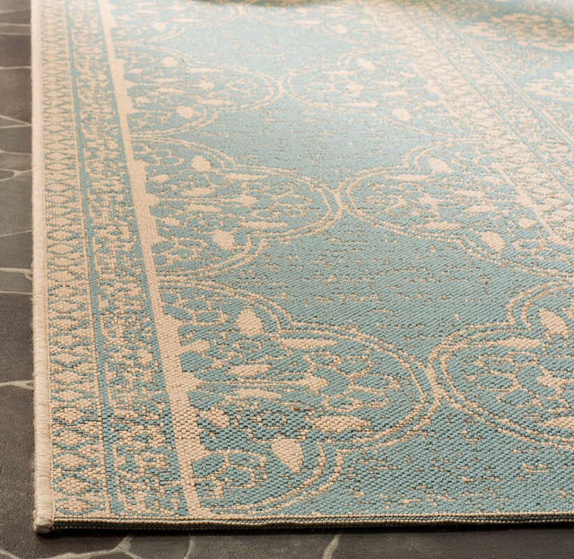 Safavieh Linden Lnd174L Cream / Aqua Rugs - Safavieh - lnd174l - 4