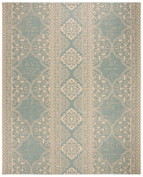 Safavieh Linden Lnd174L Cream / Aqua Rugs - Safavieh - lnd174l - 6r