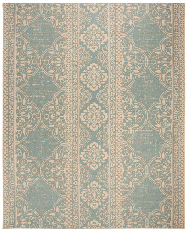 Safavieh Linden Lnd174L Cream / Aqua Rugs - Safavieh - lnd174l - 6r