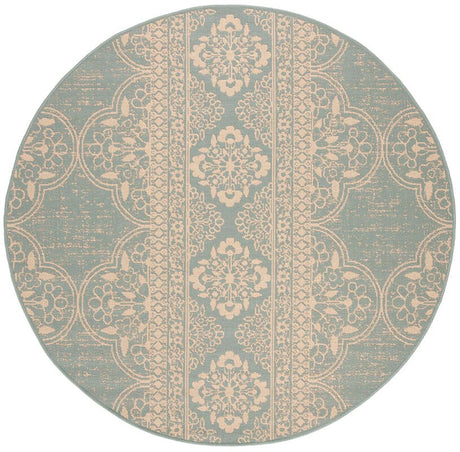 Safavieh Linden Lnd174L Cream / Aqua Rugs - Safavieh - lnd174l - 6r