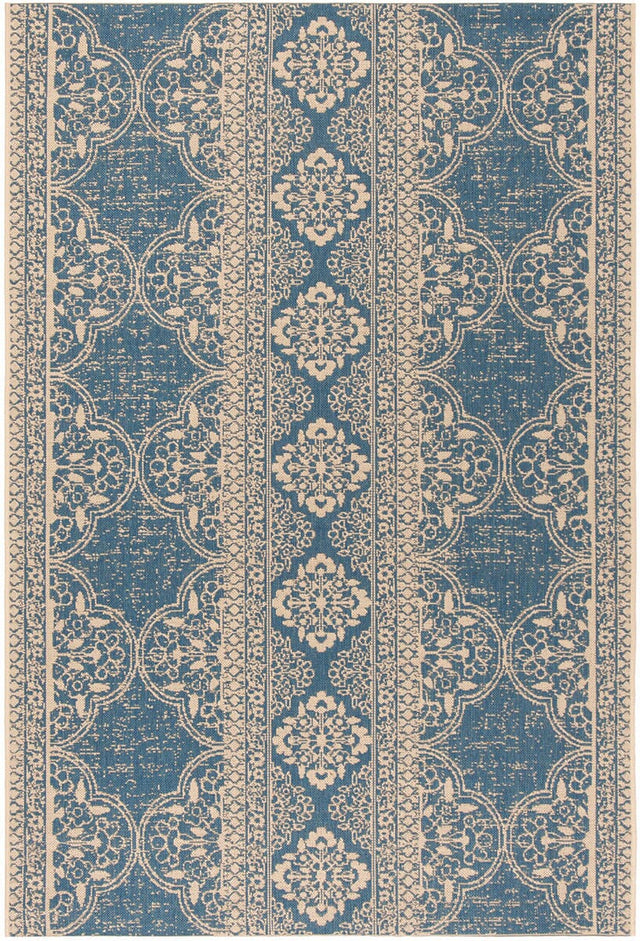 Safavieh Linden Lnd174N Cream / Blue Rugs - Safavieh - lnd174n - 4