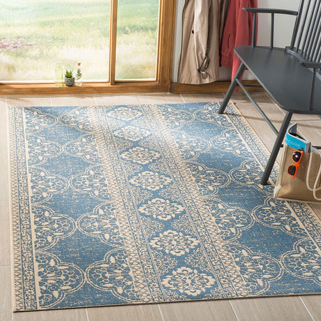 Safavieh Linden Lnd174N Cream / Blue Rugs - Safavieh - lnd174n - 4
