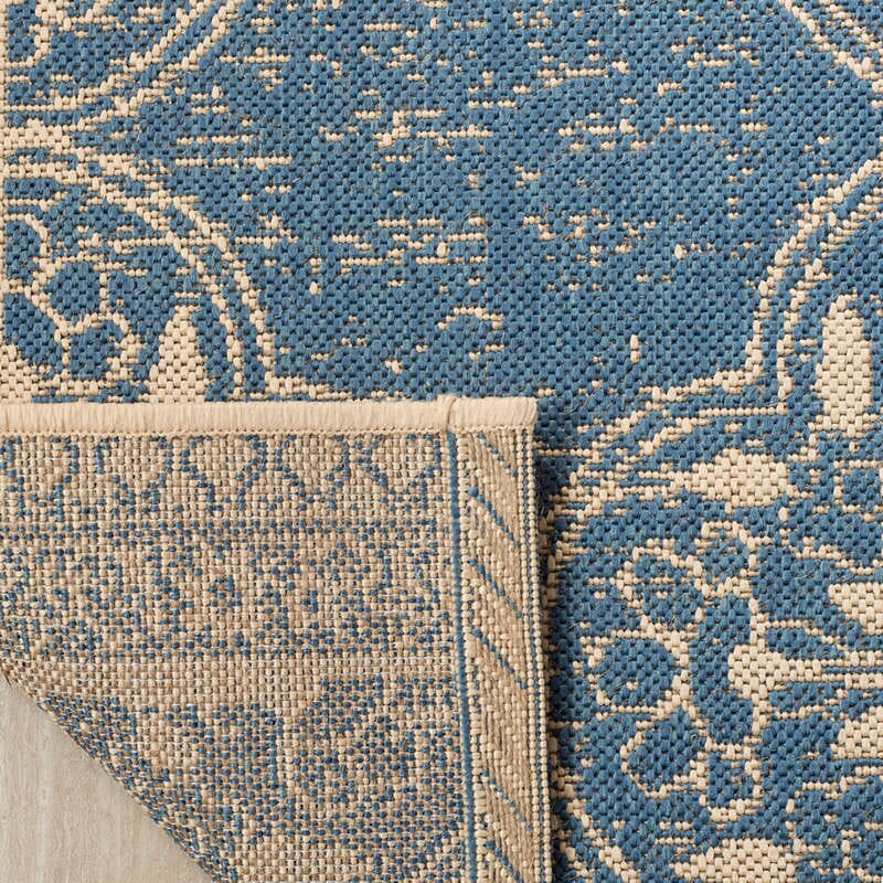 Safavieh Linden Lnd174N Cream / Blue Rugs - Safavieh - lnd174n - 4