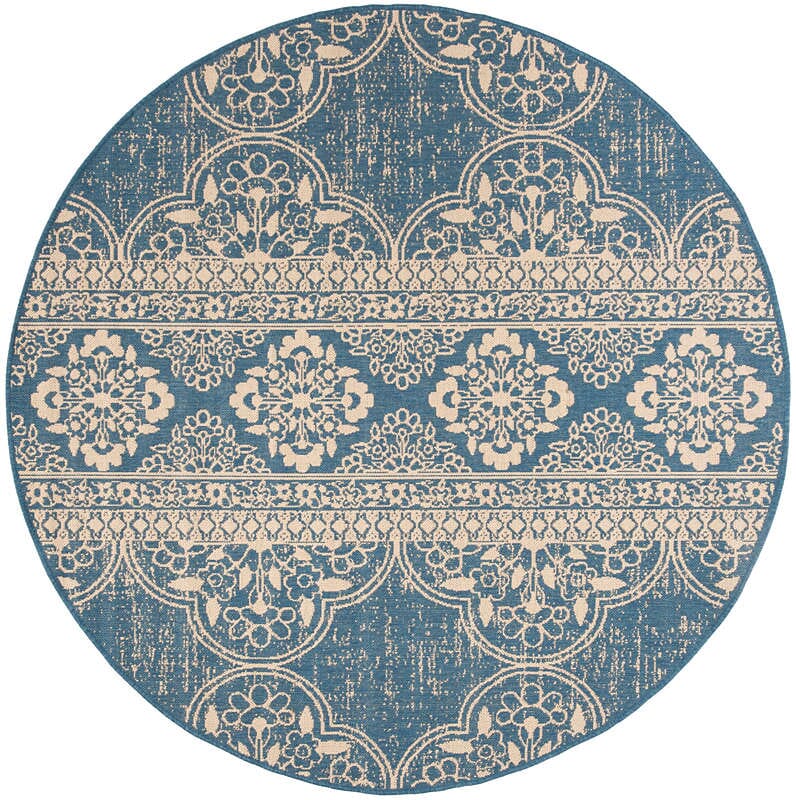 Safavieh Linden Lnd174N Cream / Blue Rugs - Safavieh - lnd174n - 6r