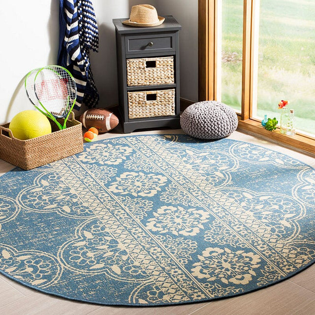 Safavieh Linden Lnd174N Cream / Blue Rugs - Safavieh - lnd174n - 6r