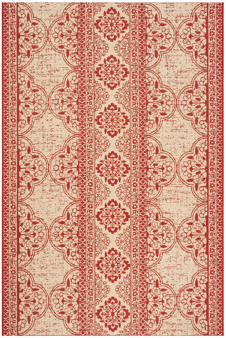 Safavieh Linden Lnd174Q Red / Creme Rugs - Safavieh - lnd174q - 4