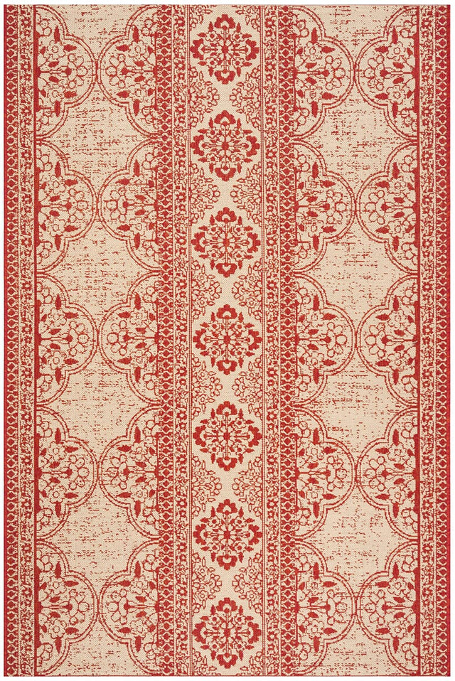 Safavieh Linden Lnd174Q Red / Creme Rugs - Safavieh - lnd174q - 4