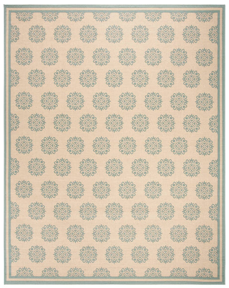 Safavieh Linden Lnd181L Cream / Aqua Rugs - Safavieh - lnd181l - 28