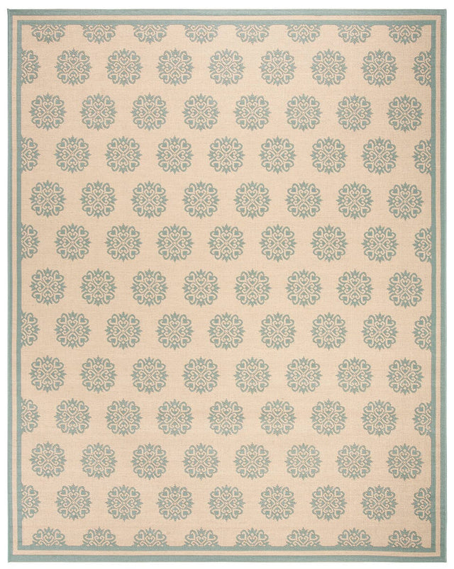 Safavieh Linden Lnd181L Cream / Aqua Rugs - Safavieh - lnd181l - 28