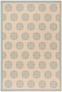 Safavieh Linden Lnd181L Cream / Aqua Rugs - Safavieh - lnd181l - 4