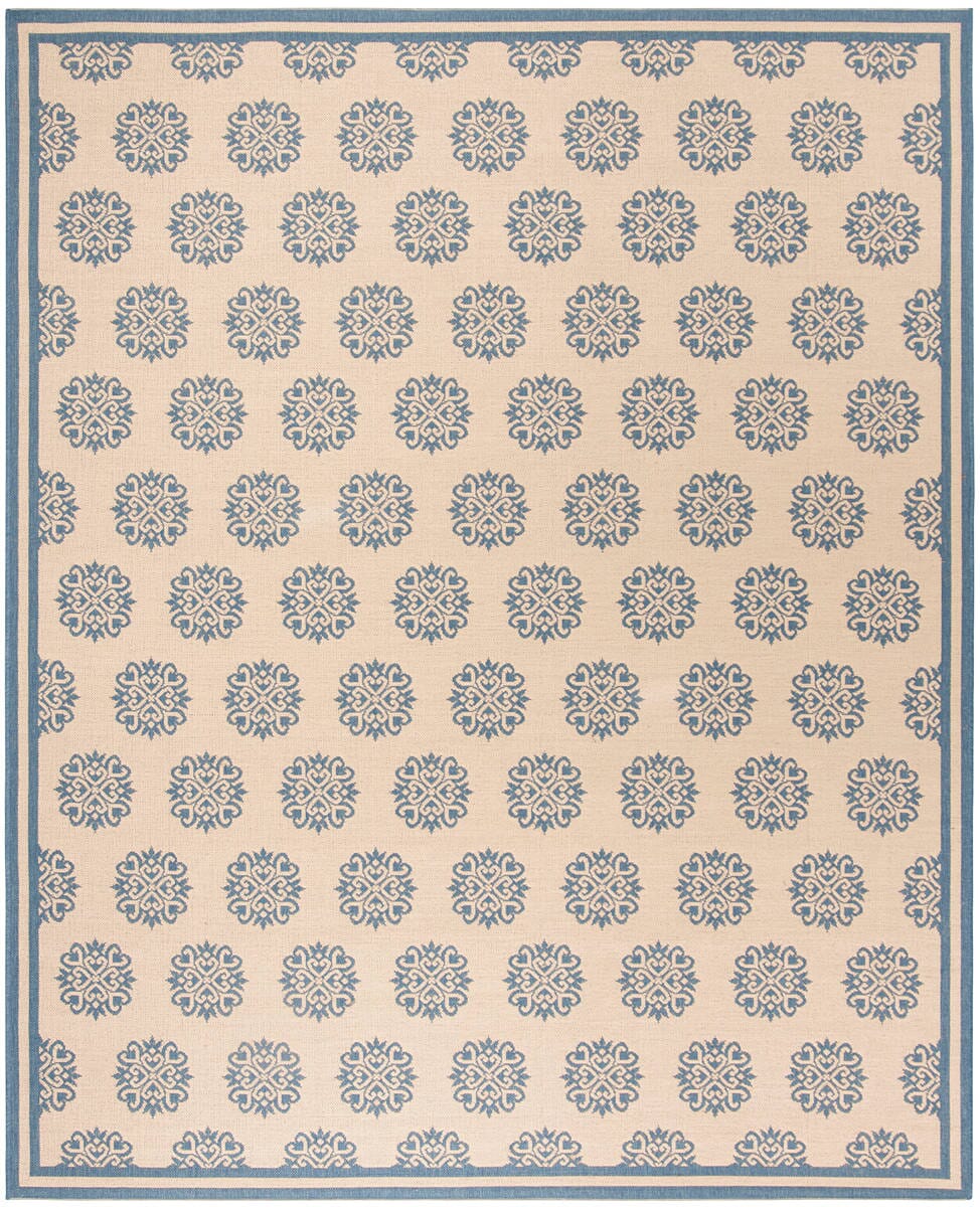 Safavieh Linden Lnd181M Blue / Creme Rugs - Safavieh - lnd181m - 4