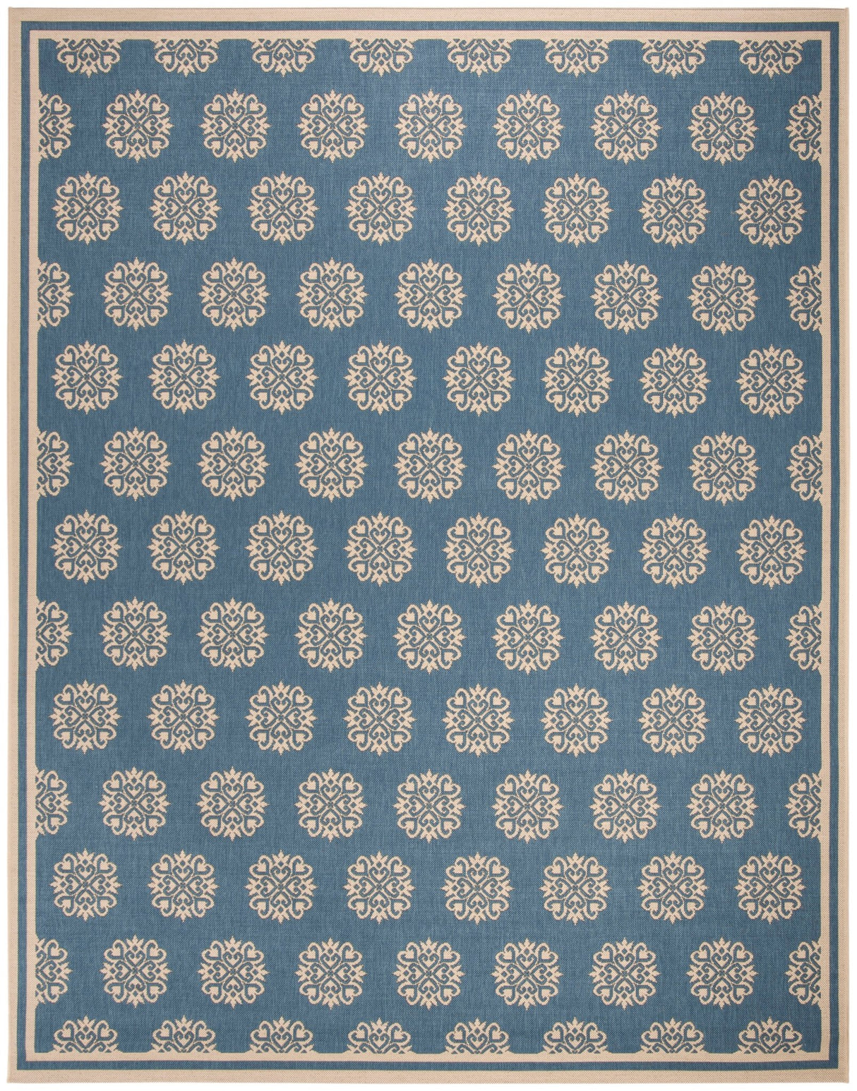 Safavieh Linden Lnd181N Cream/Blue Rugs - Safavieh - lnd181n - 4