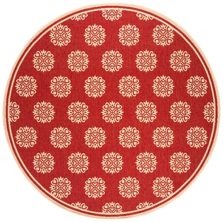 Safavieh Linden Lnd181Q Red / Creme Rugs - Safavieh - lnd181q - 6r