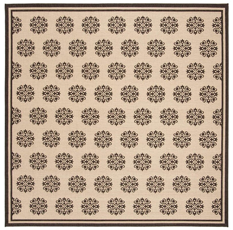 Safavieh Linden Lnd181U Creme / Brown Rugs - Safavieh - lnd181u - 6sq