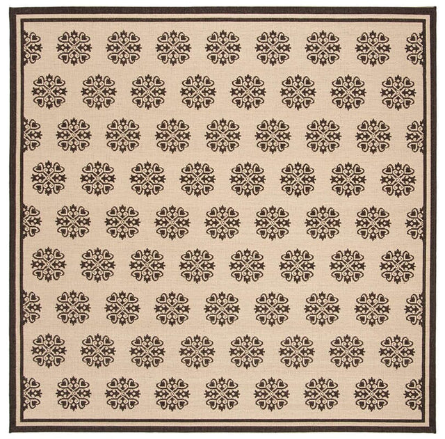 Safavieh Linden Lnd181U Creme / Brown Rugs - Safavieh - lnd181u - 6sq