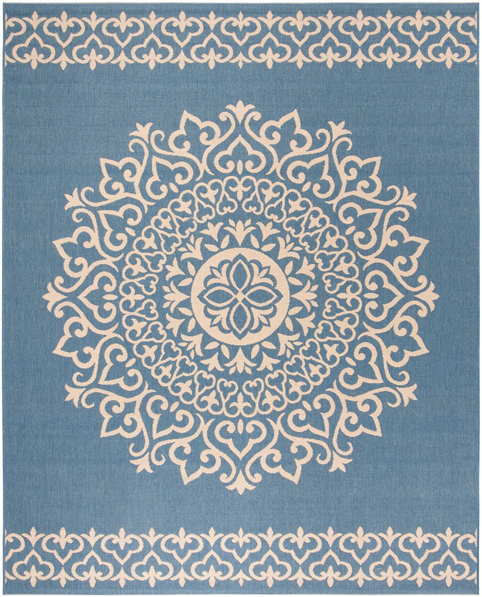 Safavieh Linden Lnd183N Cream / Blue Rugs - Safavieh - lnd183n - 6r