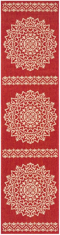 Safavieh Linden Lnd183Q Red / Creme Rugs - Safavieh - lnd183q - 28
